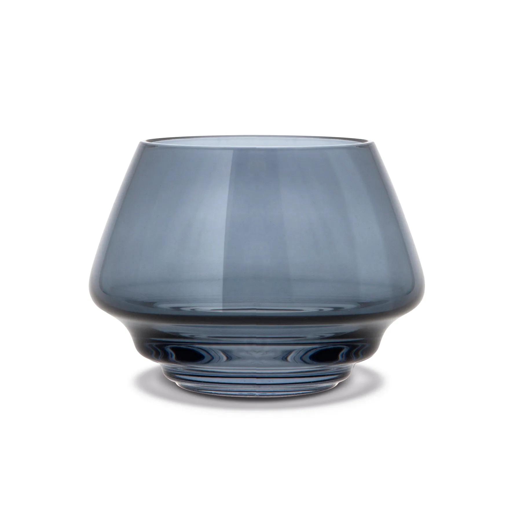 Flow lantern Ø 10 cm, Blue Holmegaard