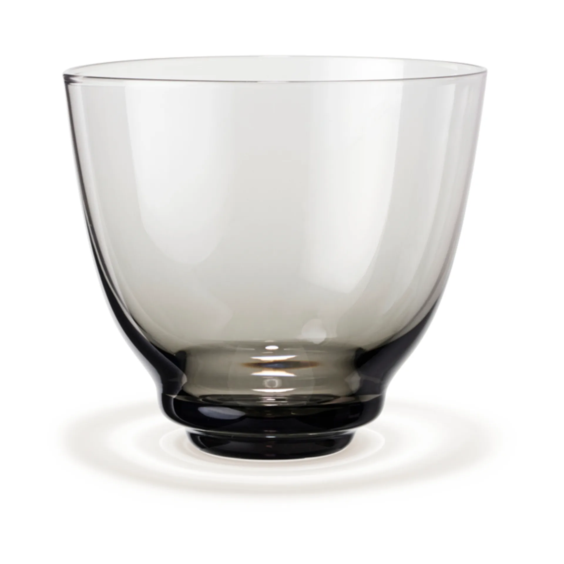 Flow water glass 35 cl, Smoke Holmegaard