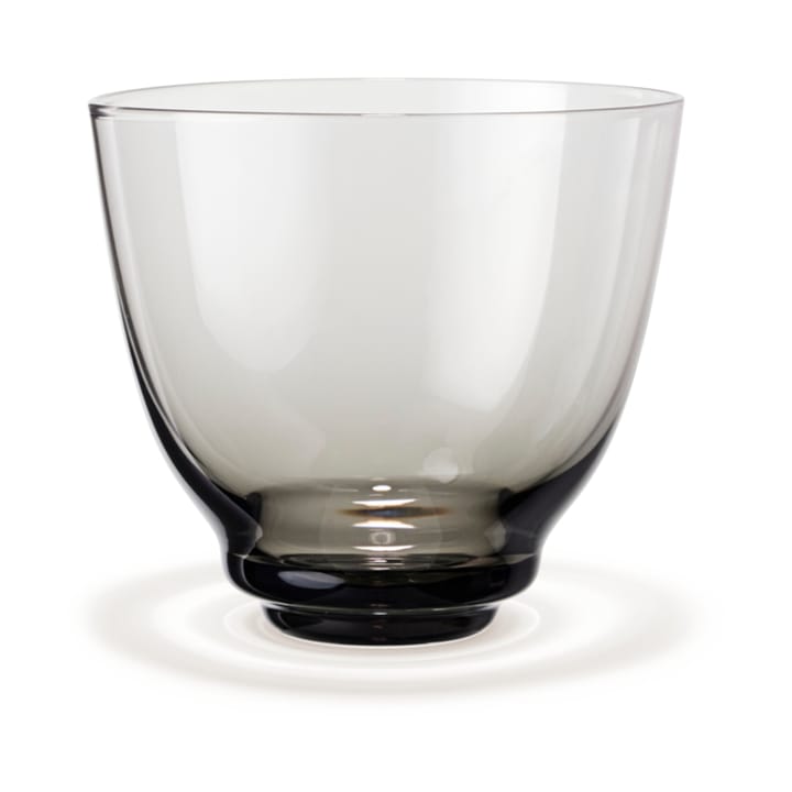 Flow water glass 35 cl, Smoke Holmegaard