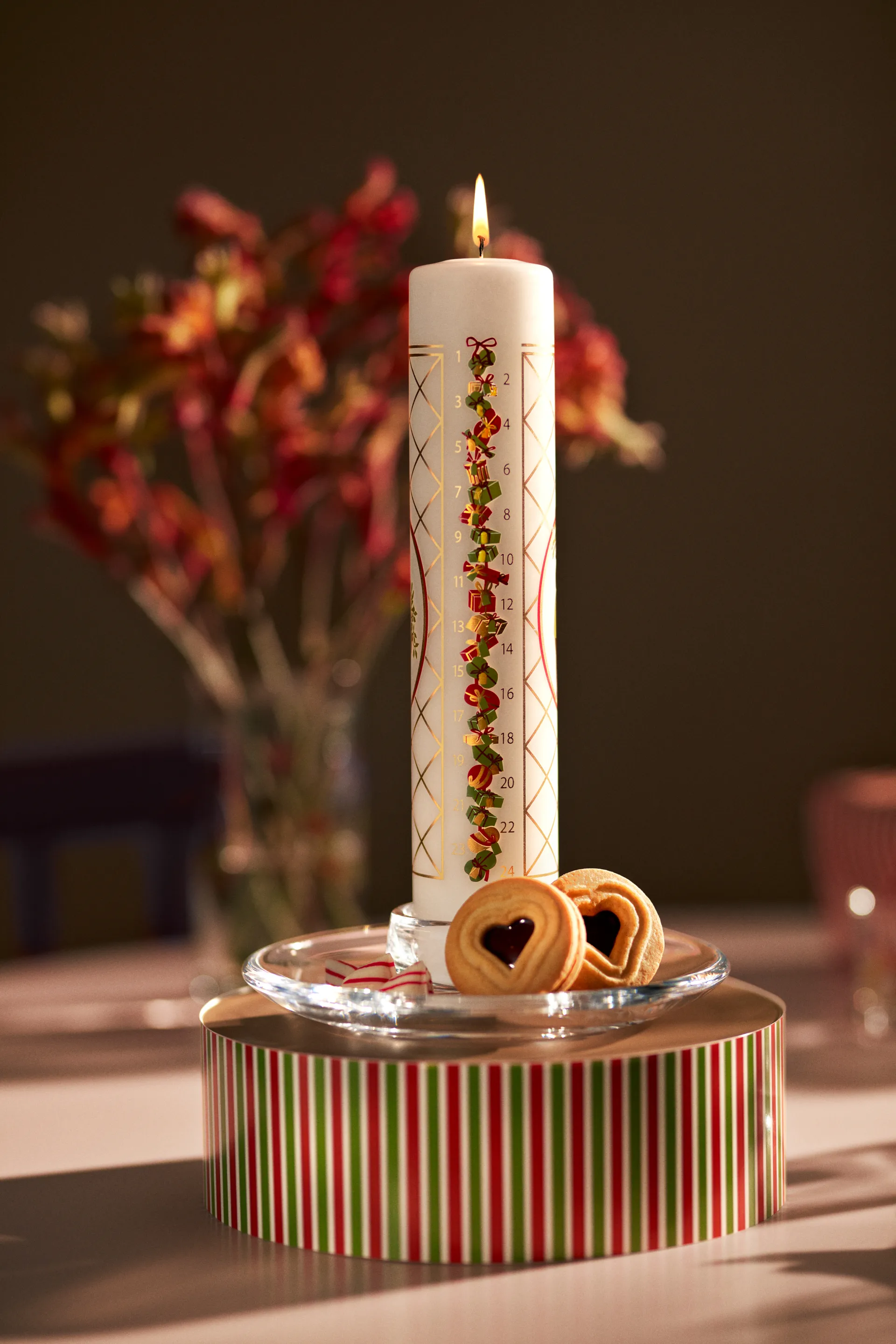 Holmegaard Christmas advent candle, 2025 Holmegaard