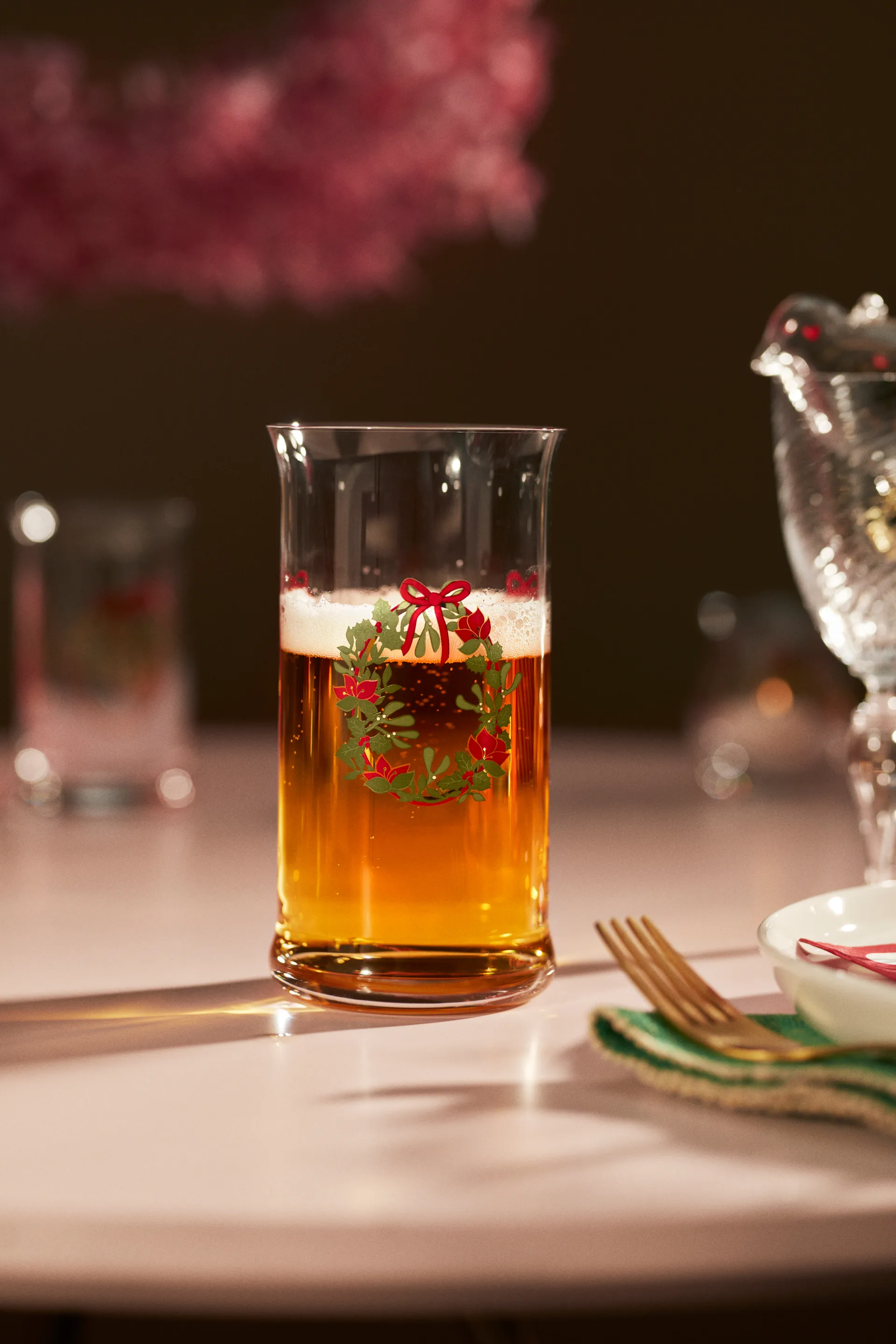 Holmegaard Christmas beer glass 50 cl, 2025 Holmegaard