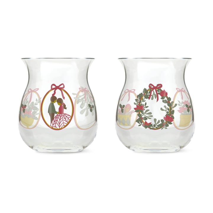 Holmegaard Christmas candle holder 2-pack - 2025 - Holmegaard