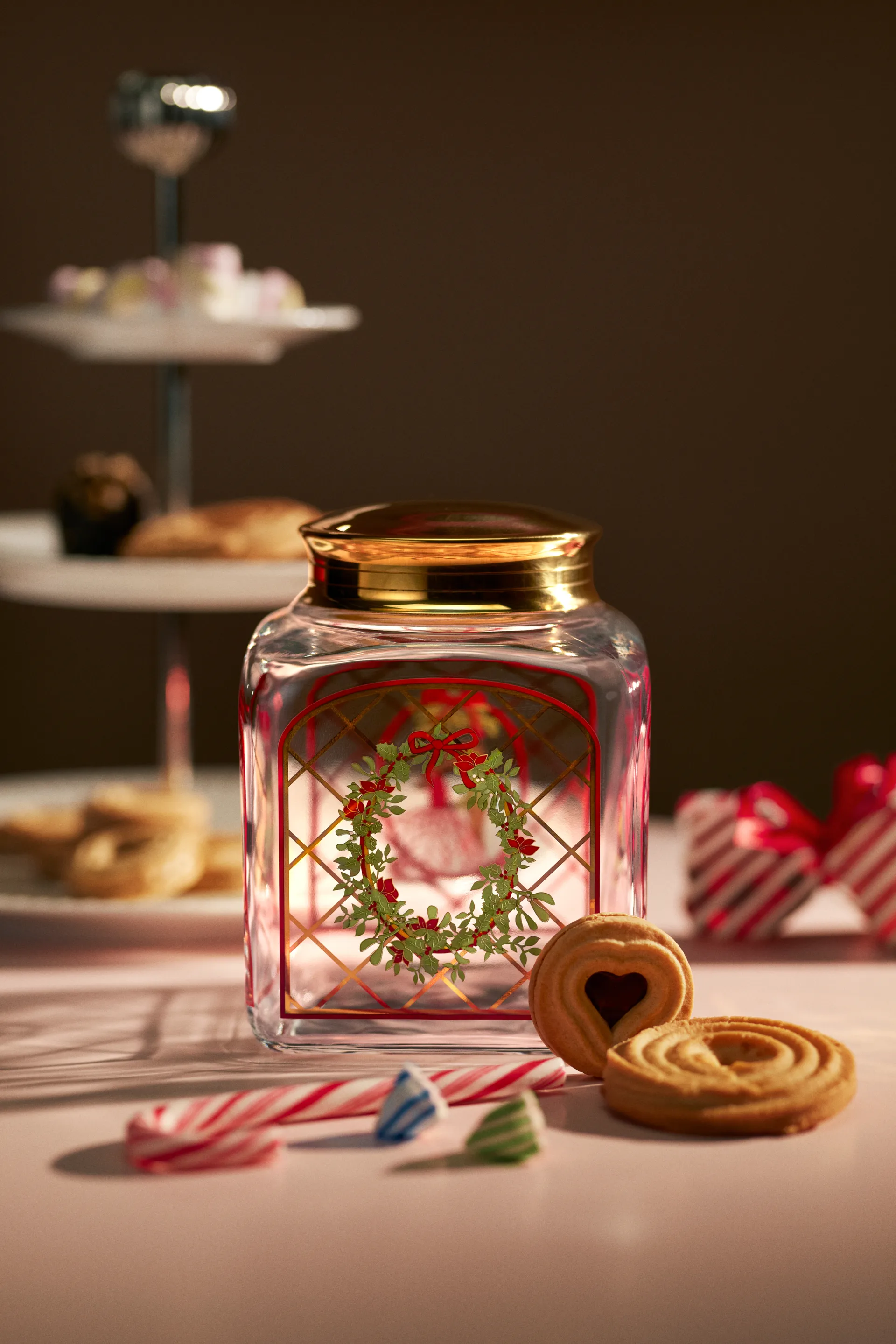 Holmegaard Christmas cookie jar, 2025 Holmegaard