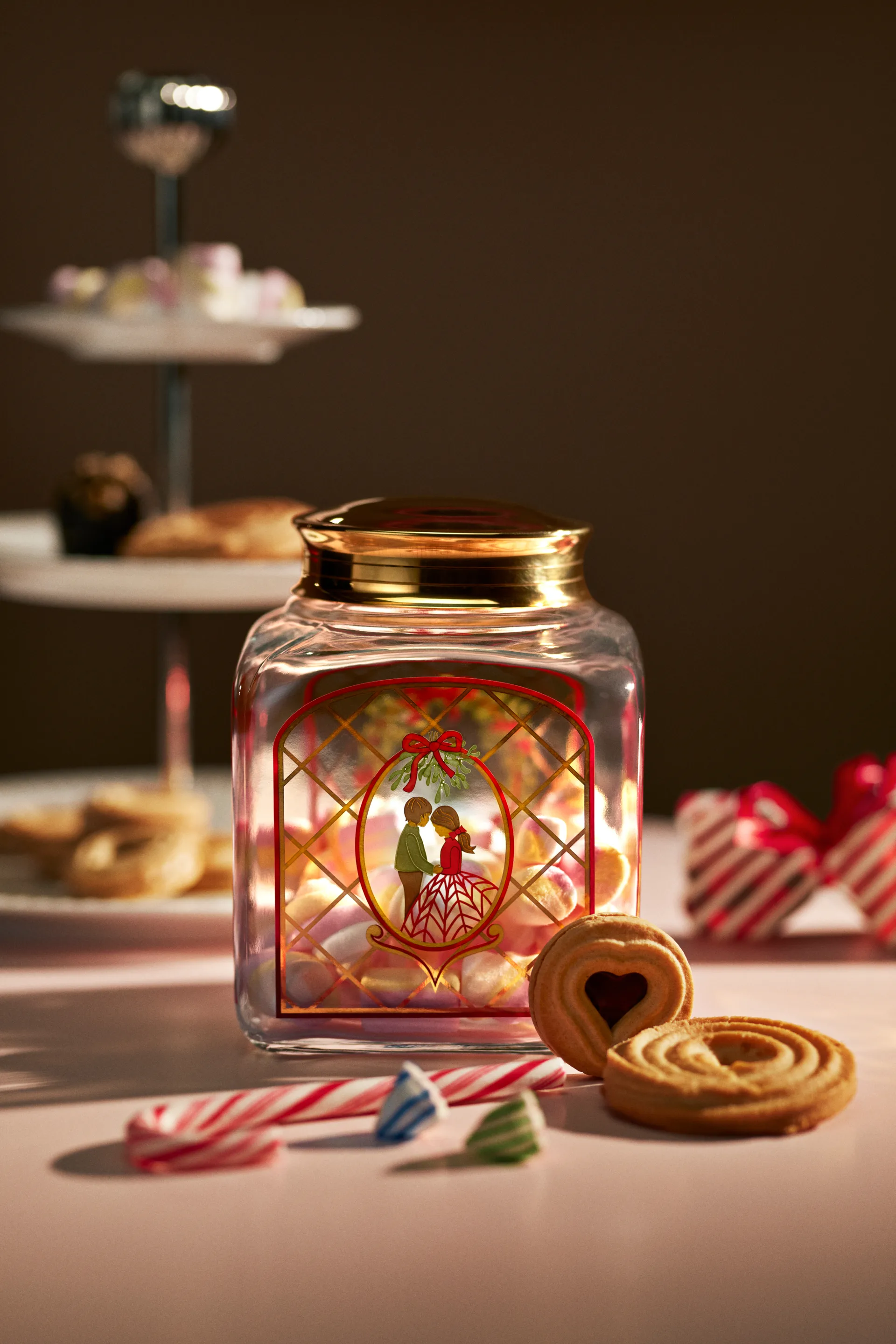 Holmegaard Christmas cookie jar, 2025 Holmegaard