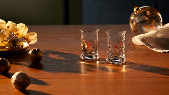 Holmegaard Christmas dram glass 2-pack, 2023 Holmegaard