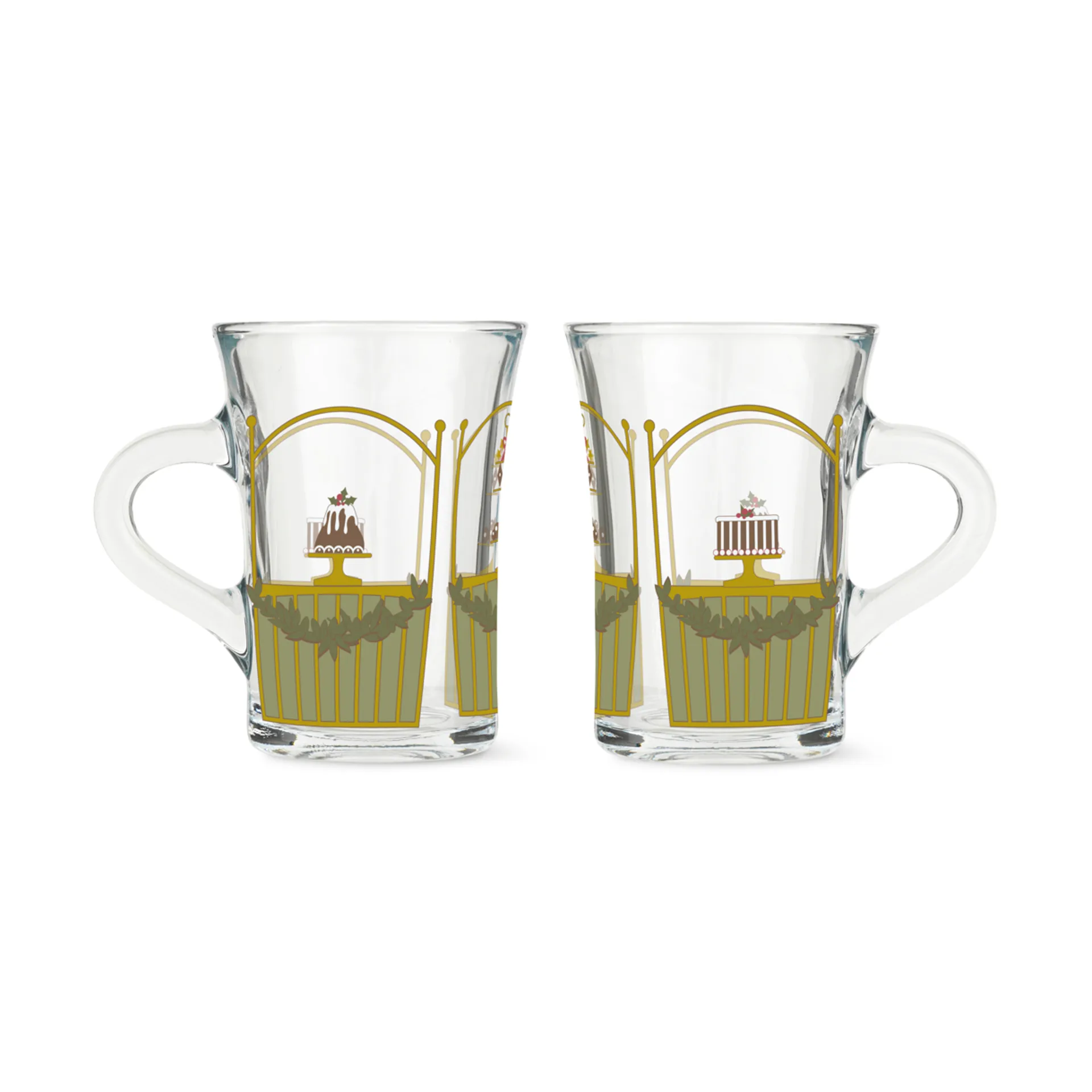 Holmegaard Christmas hot drink glass 24 cl 2-pack, 2023 Holmegaard