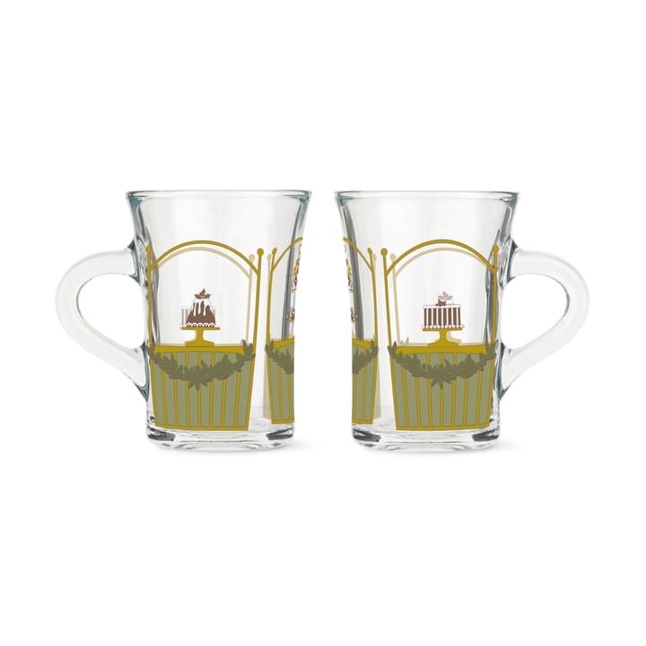 Holmegaard Christmas hot drink glass 24 cl 2-pack - 2023 - Holmegaard