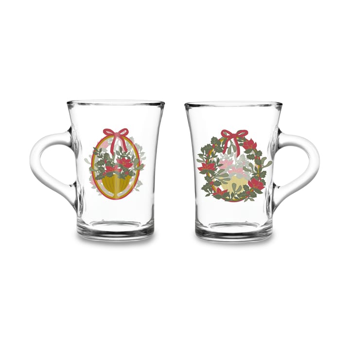 Holmegaard Christmas hot drink glass 24 cl 2-pack - 2025 - Holmegaard