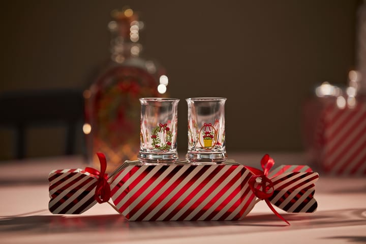 Holmegaard Christmas snaps glass 2-pack, 2025 Holmegaard