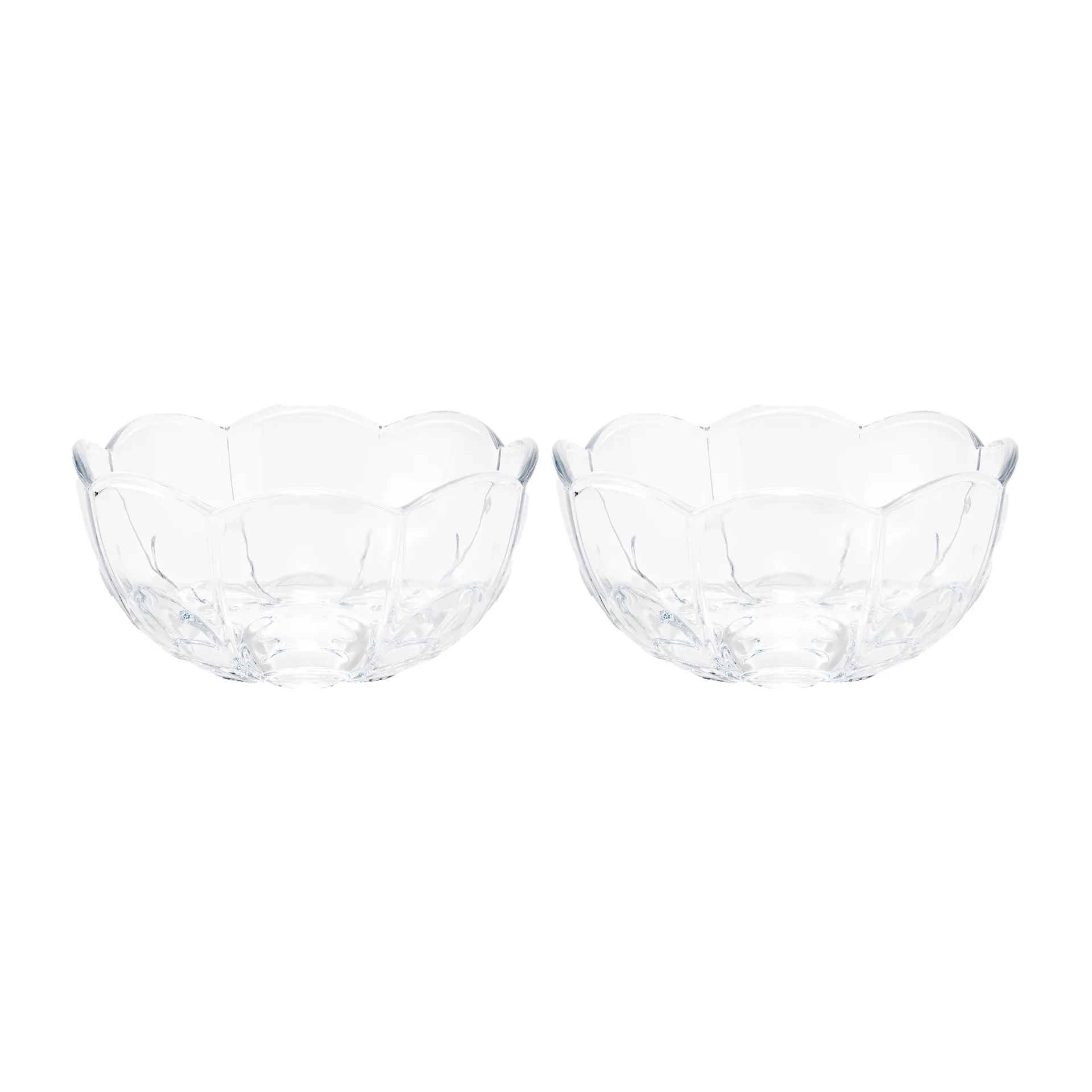 Lily bowl Ø13 cm 2-pack, Clear Holmegaard