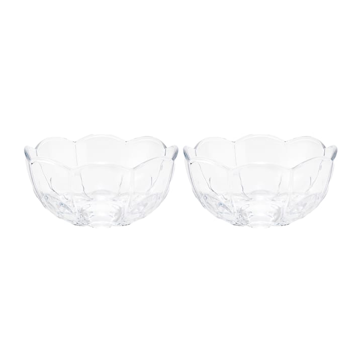 Lily bowl Ø13 cm 2-pack, Clear Holmegaard