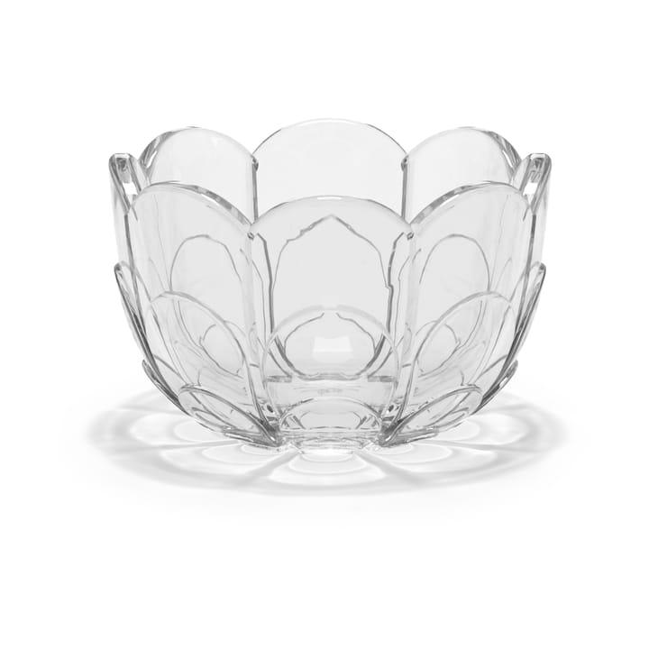 Lily candle holder Ø7 cm, Clear Holmegaard