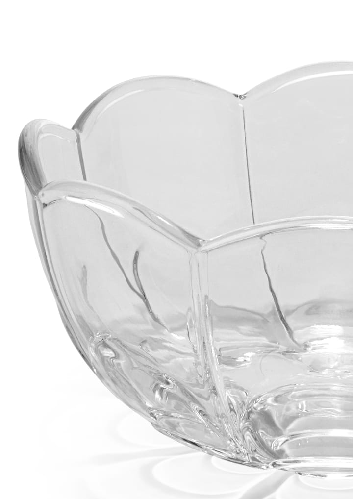 Lily candle holder Ø7 cm, Clear Holmegaard