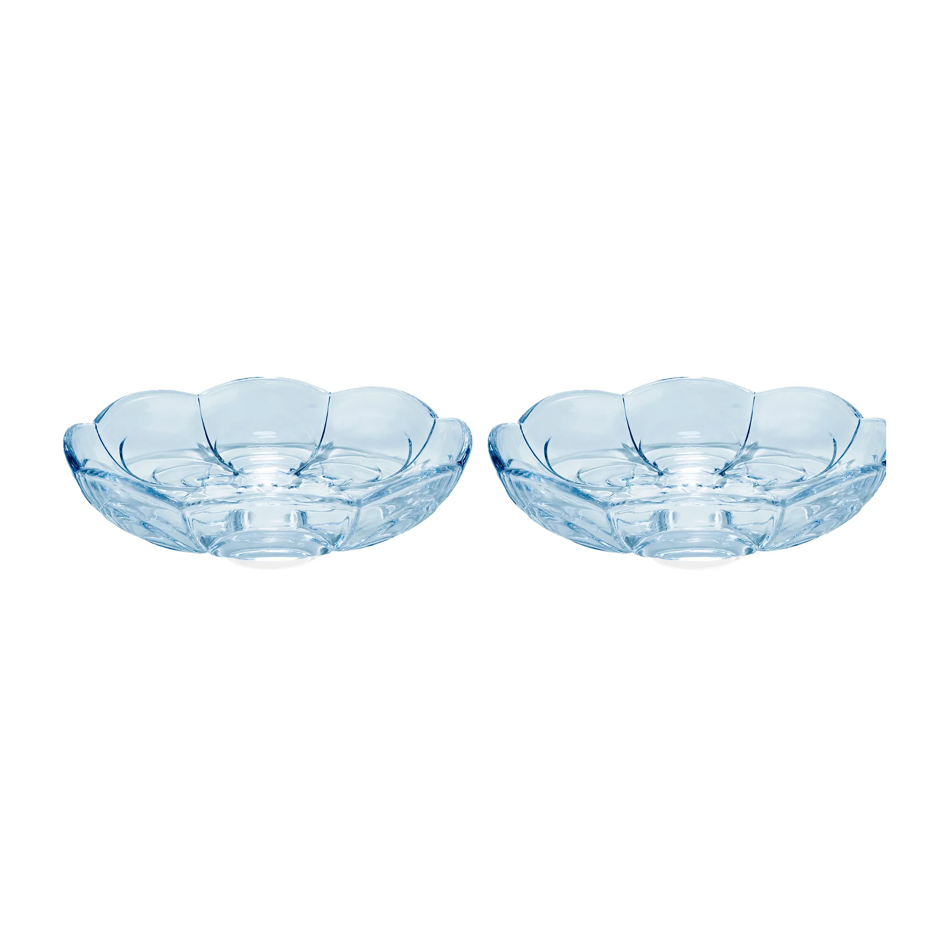 Lily dessert plate Ø16 cm 2-pack, Blue iris Holmegaard