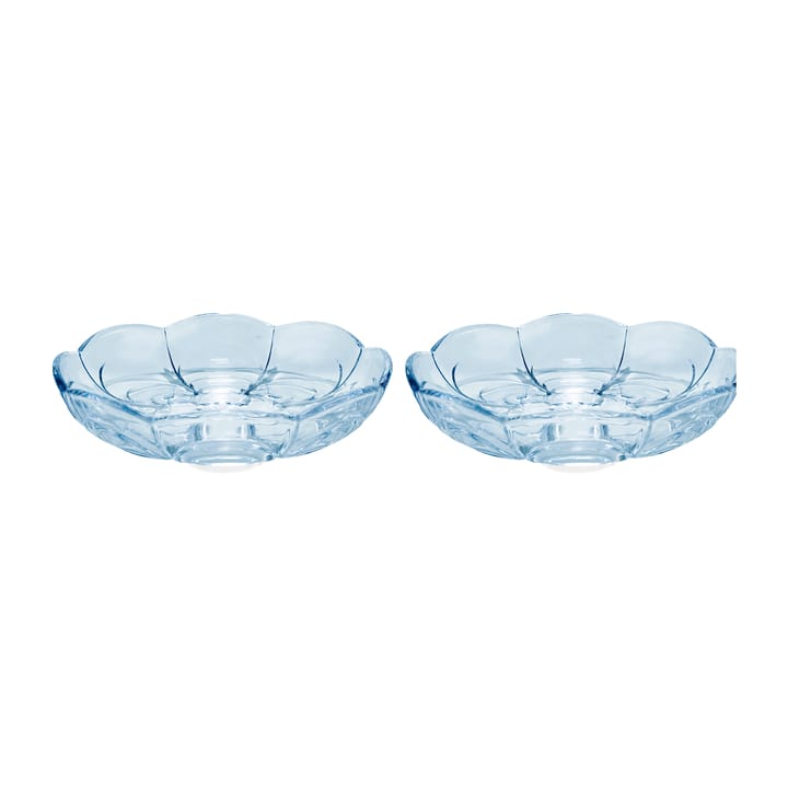 Lily dessert plate Ø16 cm 2-pack, Blue iris Holmegaard