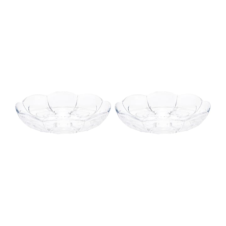 Lily dessert plate Ø16 cm 2-pack - Clear - Holmegaard