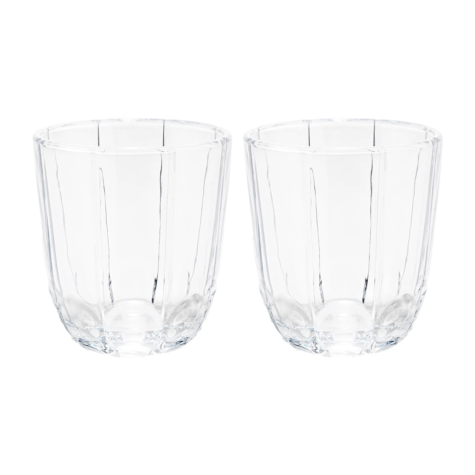 Lily drinking glass 32 cl 2-pack, Clear Holmegaard