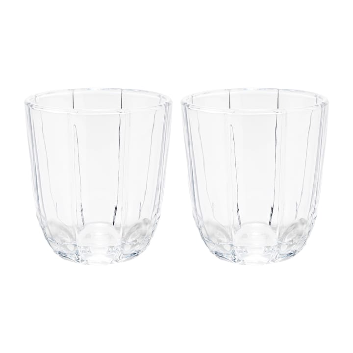 Lily drinking glass 32 cl 2-pack, Clear Holmegaard