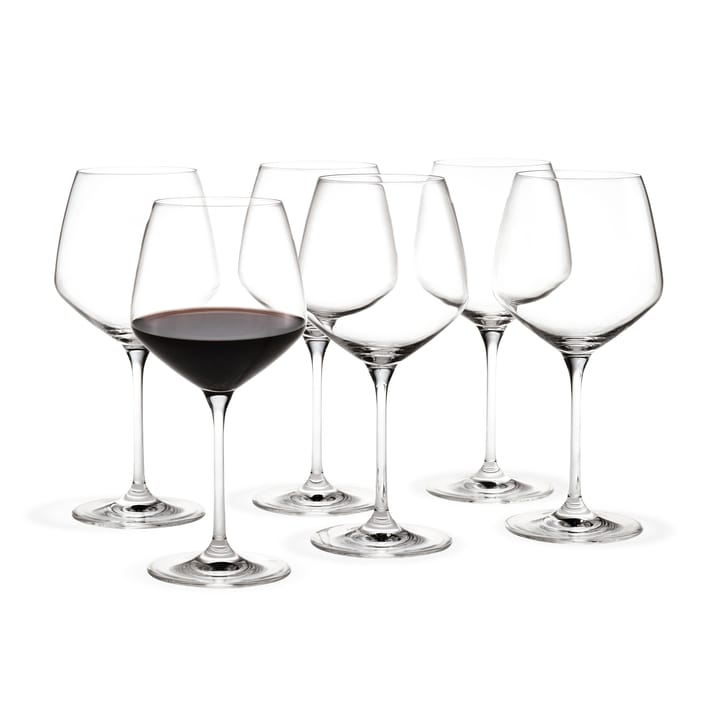 Perfection Bourgogne glass 59 cl 6 pack, Clear Holmegaard