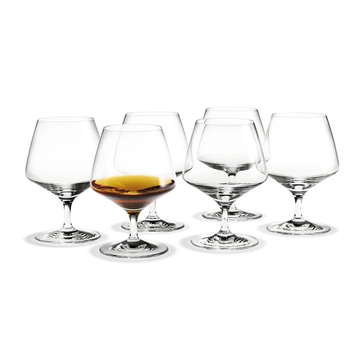 Perfection Cognac Coupé 36 cl 6 pack, Clear Holmegaard