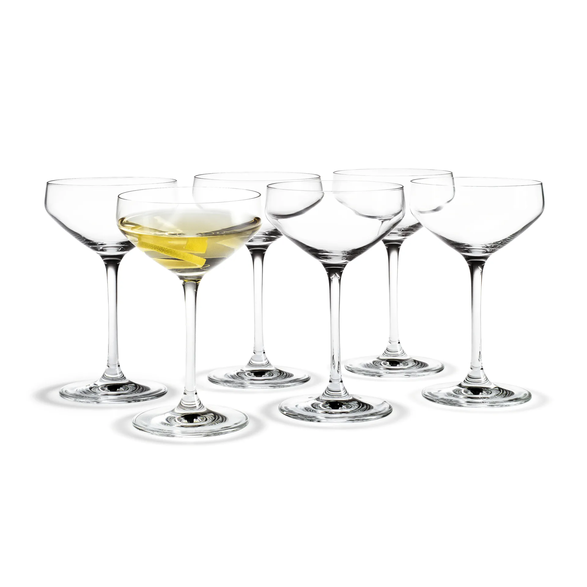 Perfection martini Glass 29 cl 6 pack, Clear Holmegaard