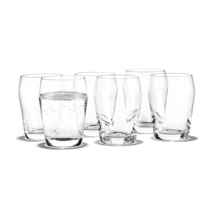 Perfection water glass clear 6 pack, 23 cl Holmegaard