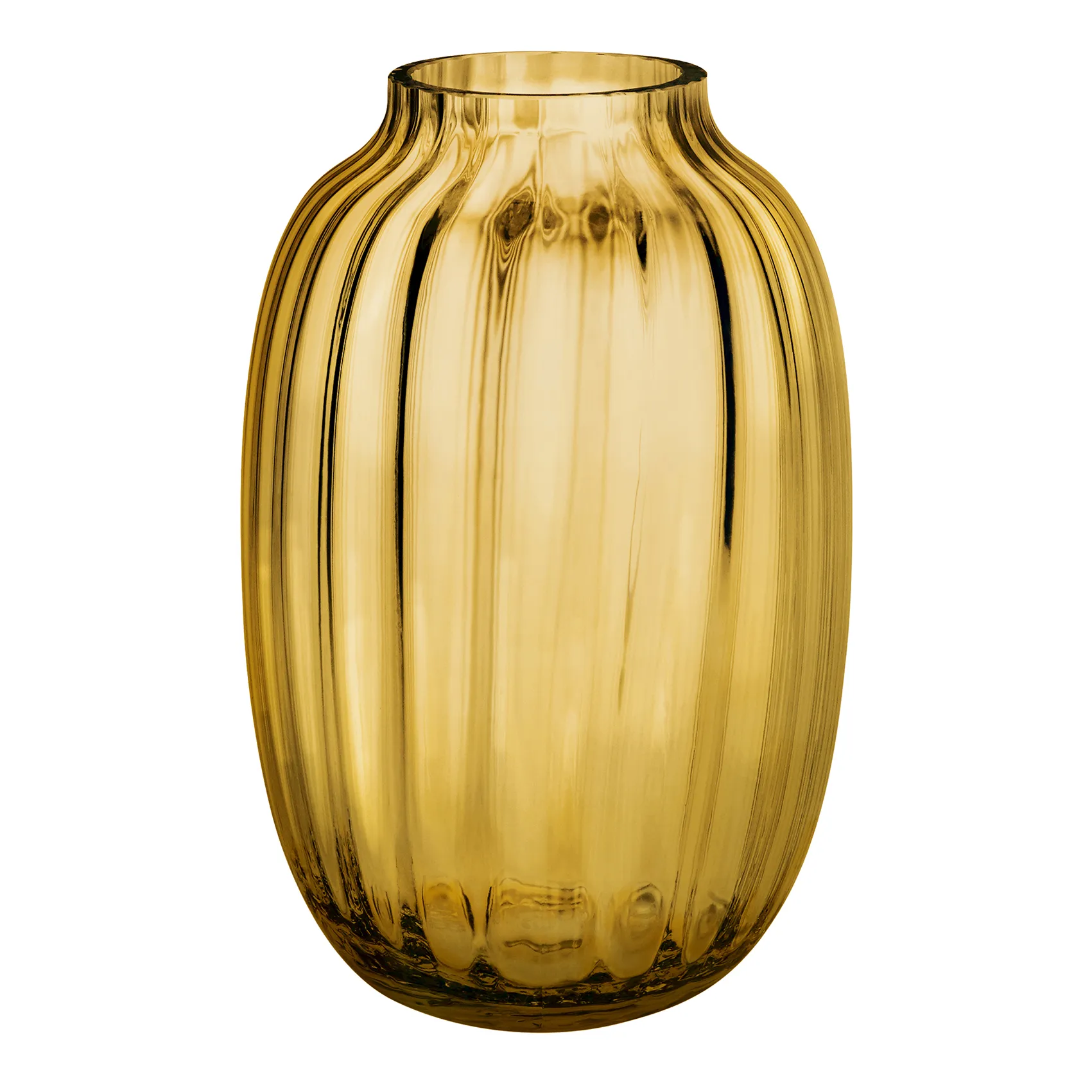 Primula vase 25.5 cm, Amber Holmegaard