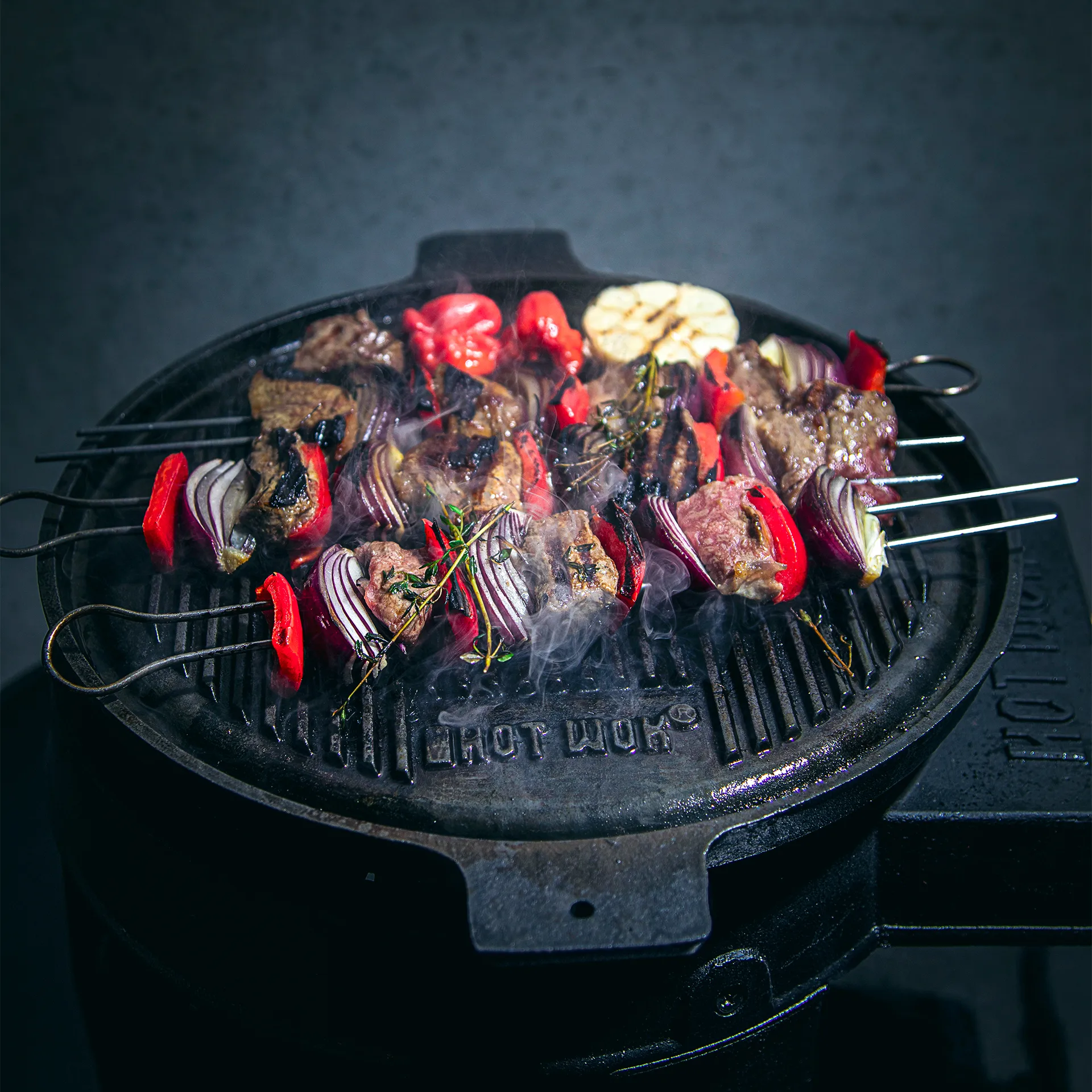 Hot Wok cast iron grill pan, 32.5 cm Hot Wok