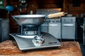 Hot Wok Silver Line gas burner 4.5 kW - 2 pieces - Hot Wok