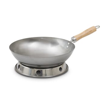 Hot Wok table protector wok pan Ø25.5 cm - Stainless steel - Hot Wok