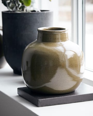 Aju vase 17 cm - Green - House Doctor
