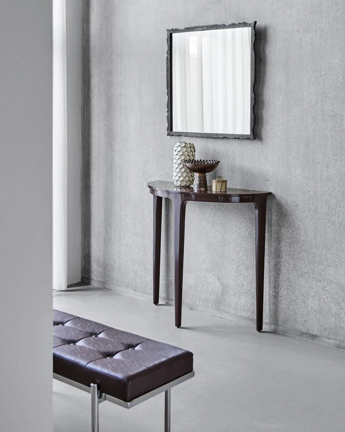 Amos console table, Mulberry, 95x38x90 cm House Doctor