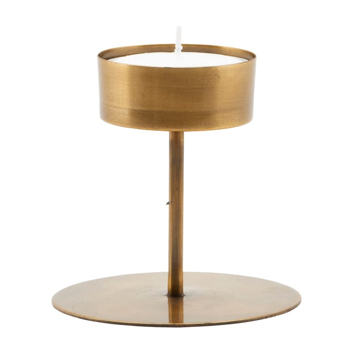 Anit candle sticks antique brass - 10 cm - House Doctor