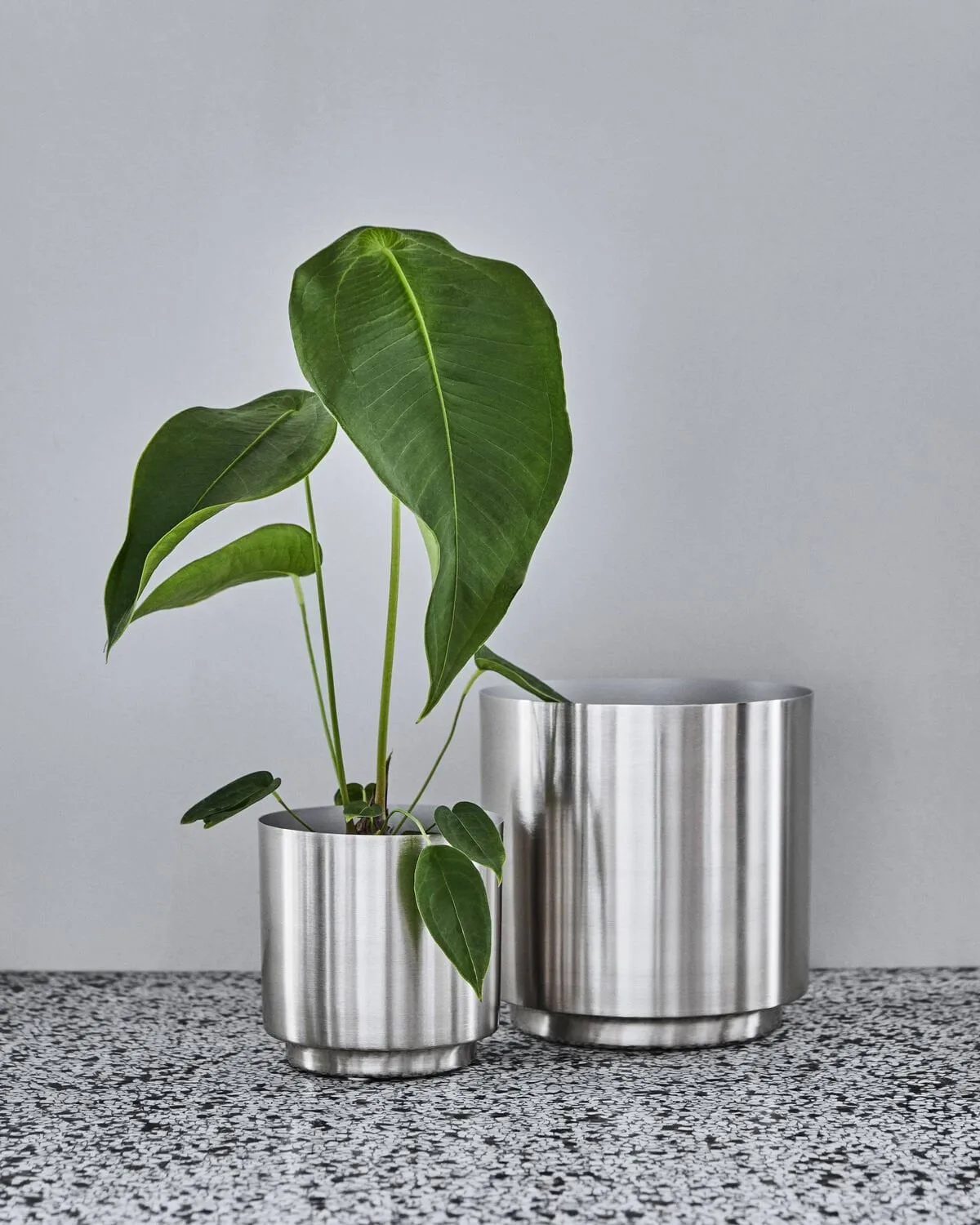 Bailey pot, 2 pieces, Silver finish House Doctor