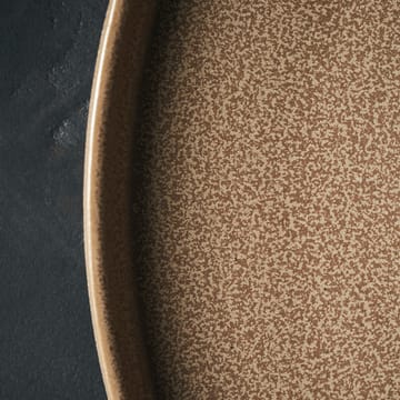 Cara dinner plate Ø27 cm - Camel - House Doctor