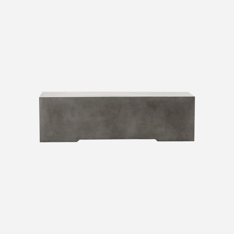 House Doctor Ceme bench 130 cm Gray