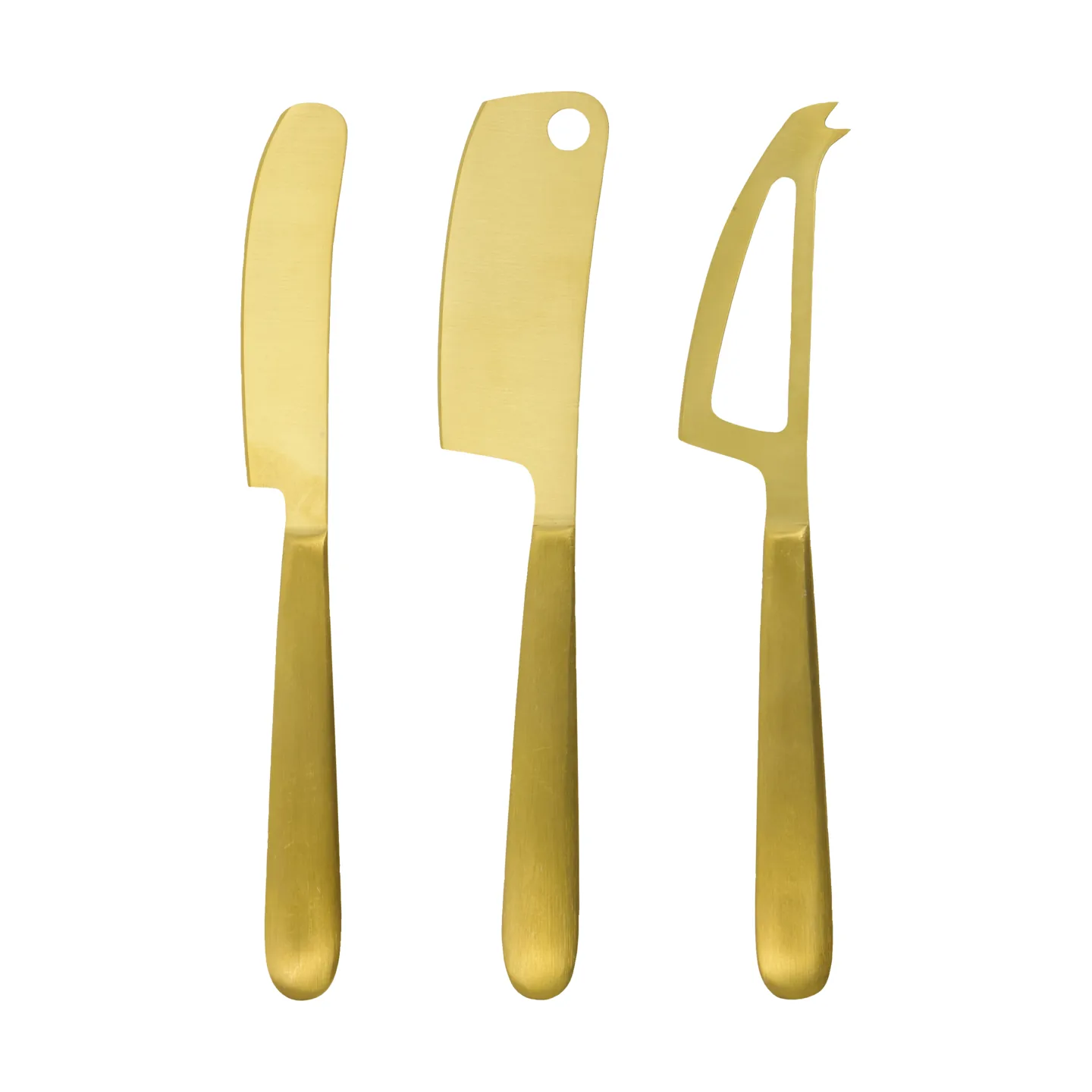 Cheese knives 3 pieces, Golden House Doctor