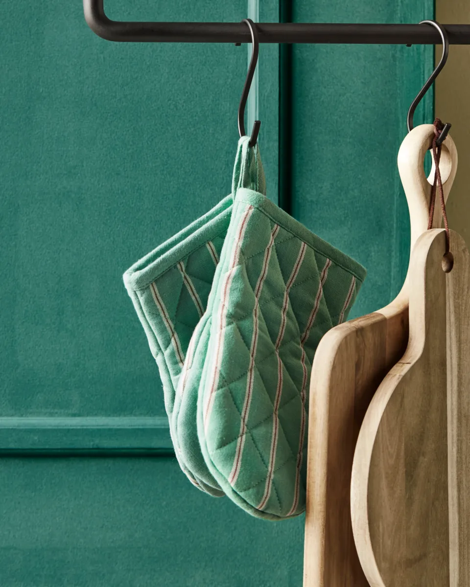 Chef oven mitt 14x24 cm 2-pack, Green House Doctor