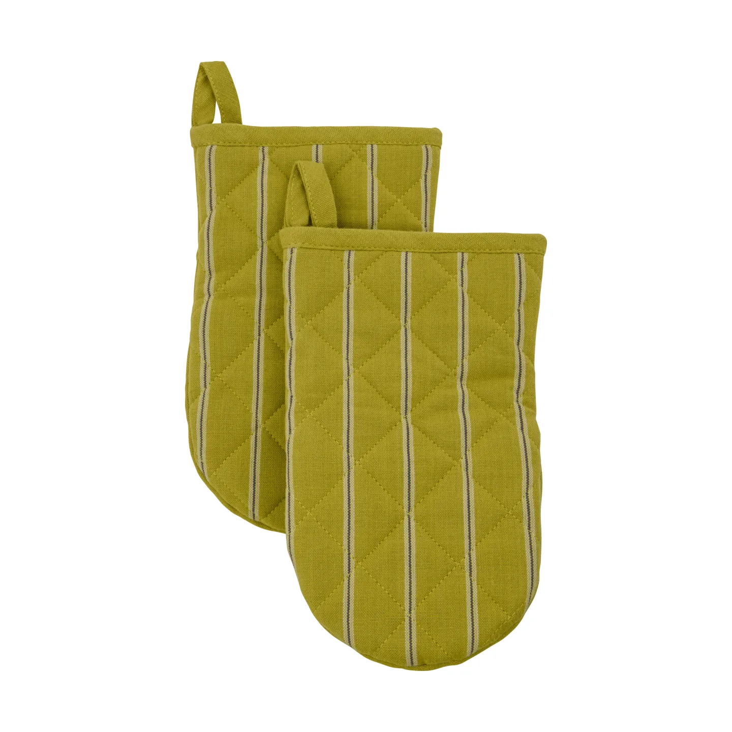 Chef oven mitt 14x24 cm 2-pack, Mustard yellow House Doctor