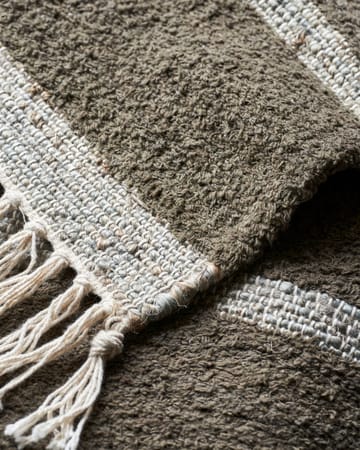 Chen rug 60x90 cm - Dark brown - House Doctor