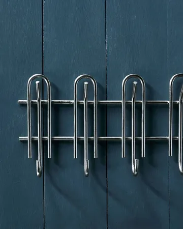 Cleo coat rack - Silver finish, 50x5.5x22 cm - House Doctor