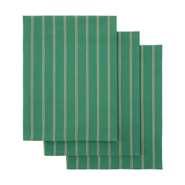 Cook kitchen towel 55x75 cm 3-pack - Green - House Doctor