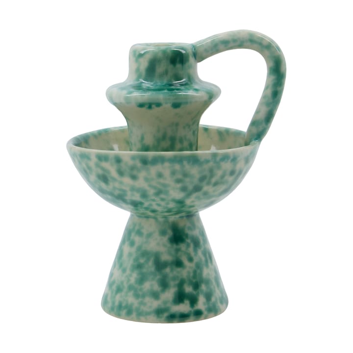 Diva candleholder 14 cm - Green - House Doctor