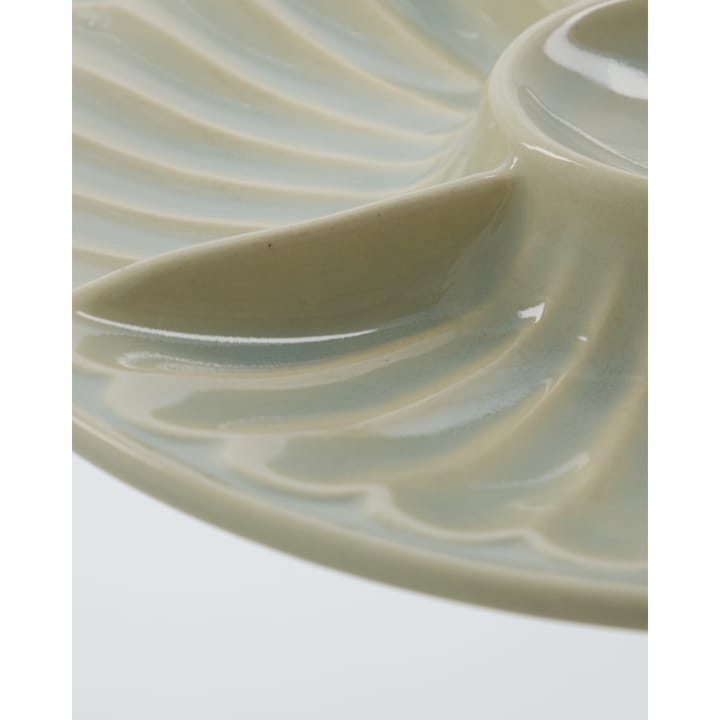 Diva serving platter Ø25 cm, Light blue House Doctor