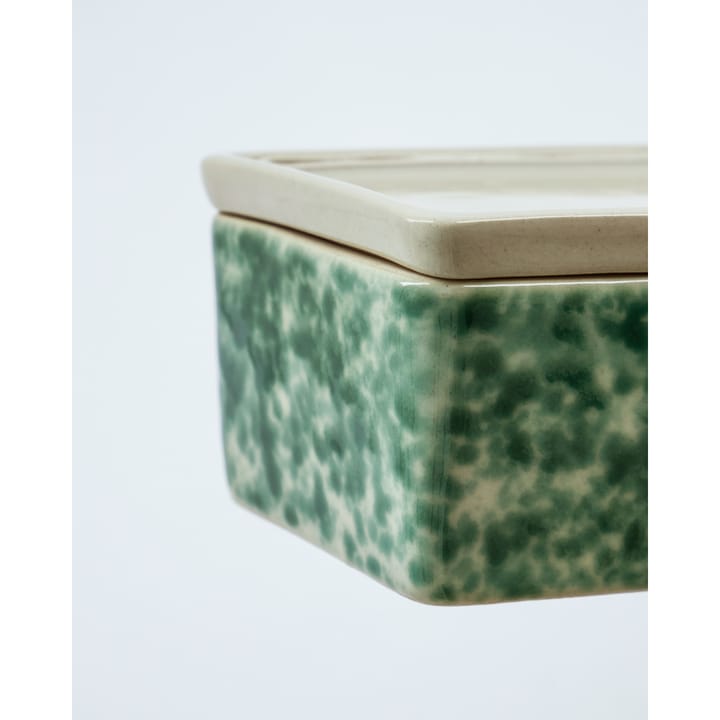 Diva storage boxes 2 parts, Green-brown House Doctor