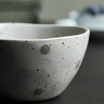 Dots bowl Ø12 cm - White-green dots - House Doctor