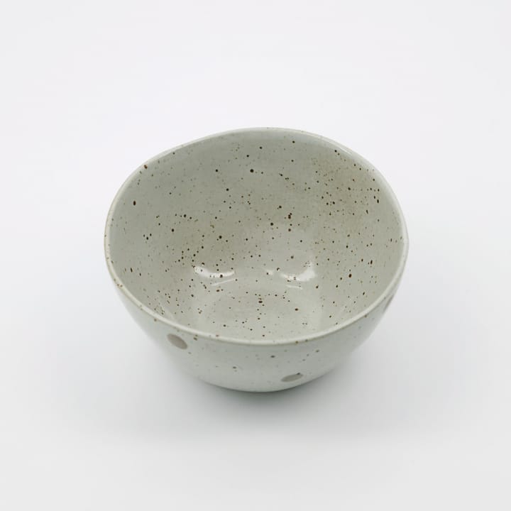 Dots bowl Ø12 cm, White-green dots House Doctor