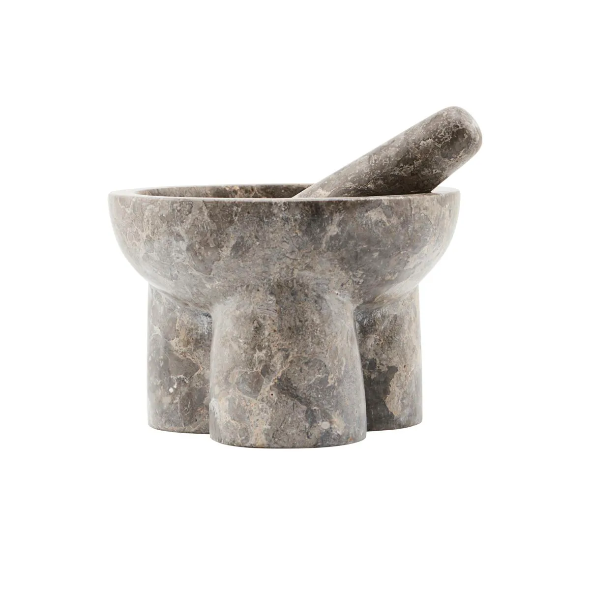 Earth container Ø7.5 cm, Grey-brown House Doctor