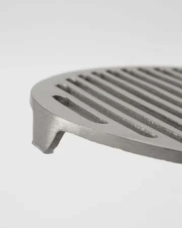 Esme coaster - Brushed silver colour, Ø21 cm - House Doctor