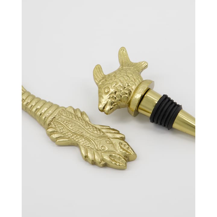 Fish bar set 2 pieces, Antique gold House Doctor